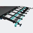 1U 12 Cassette HDFC